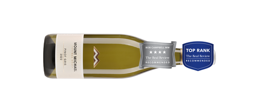 93 Points / Silver Ribbon / 4 stars Mount Michael Pinot Gris 2022
