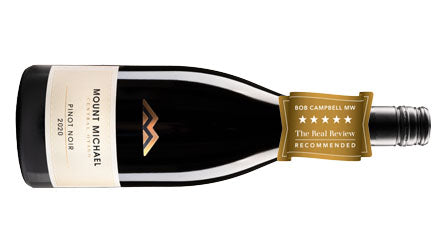 95 points / 5 stars / GOLD Mount Michael Pinot Noir 2020