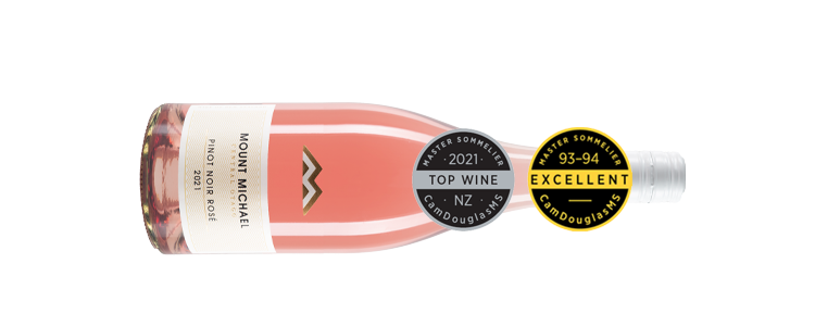 93 points / Excellent Mount Michael Pinot Noir Rosé 2021
