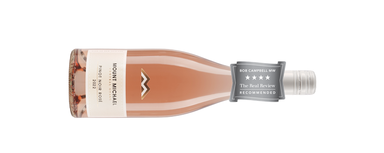 92 Points / 4 stars Mount Michael Pinot Noir Rosé 2022