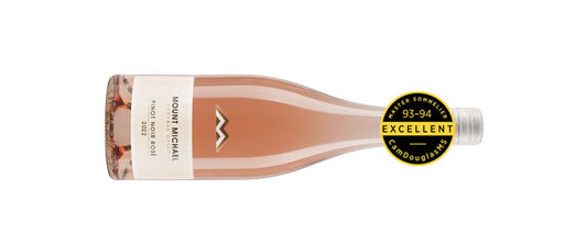 93 points / Excellent Mount Michael Pinot Noir Rosé 2022
